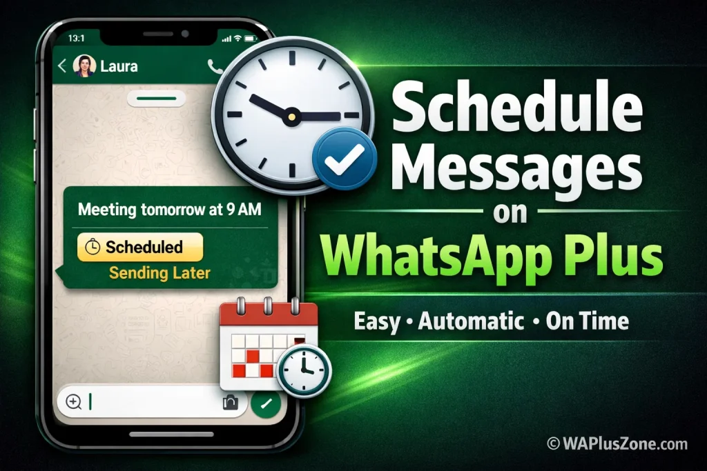 Cómo Programar Mensajes en WhatsApp Plus Fácil