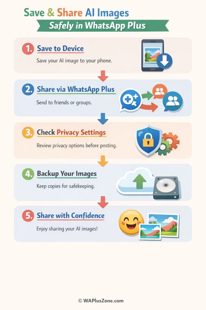Guardando y Compartiendo Imágenes con IA de Forma Segura