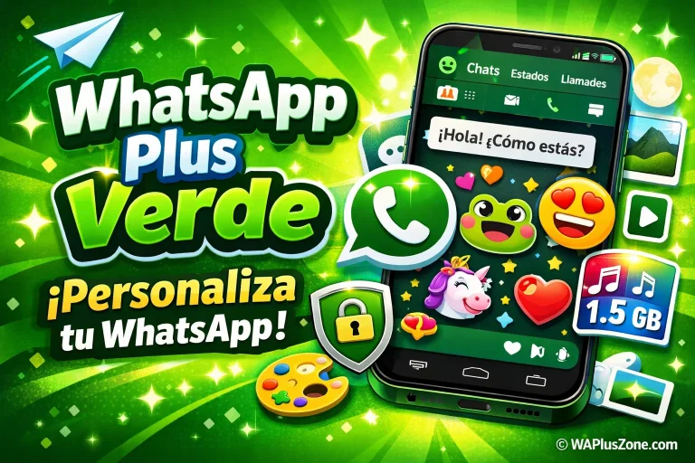 Descargar WhatsApp Plus Verde APK Última Versión