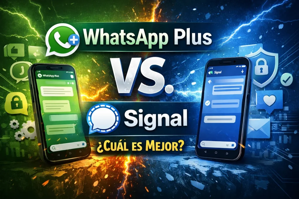 WhatsApp Plus vs Signal