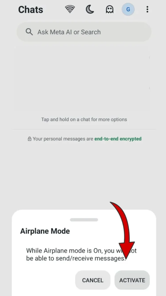 whatsapp plus Oficial Modo avión