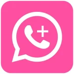 whatsapp plus Rosado