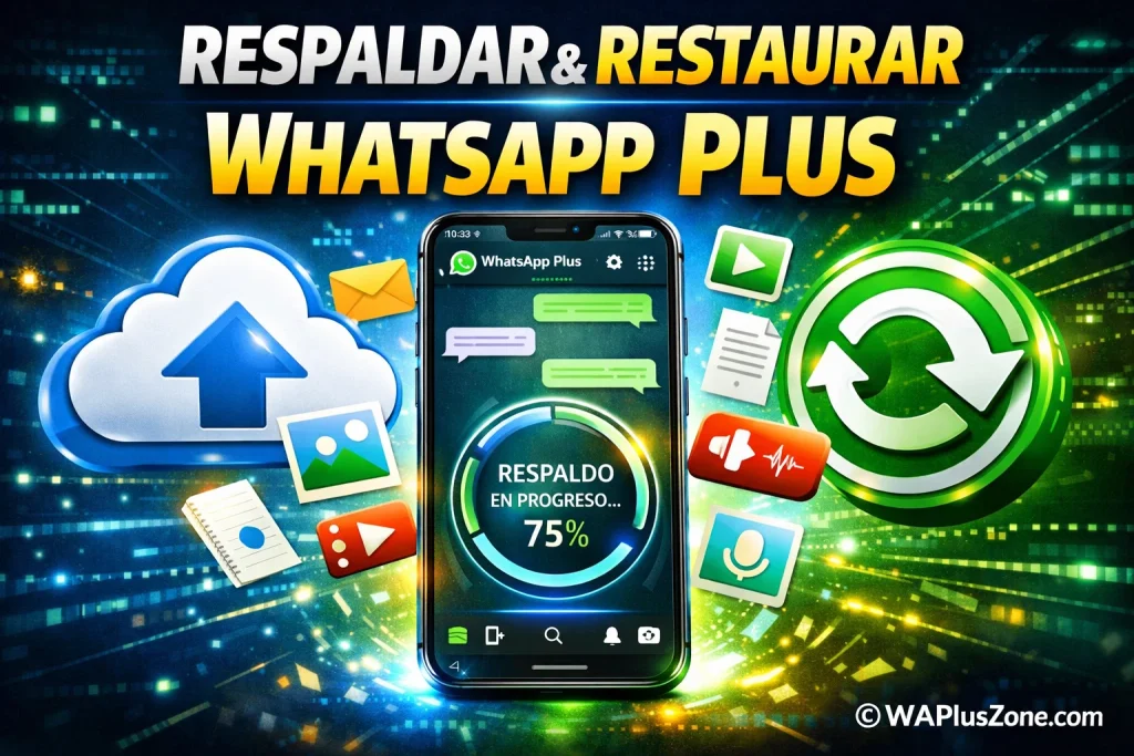 ¿Cómo hacer una copia de seguridad y restaurar los chats de WhatsApp Plus