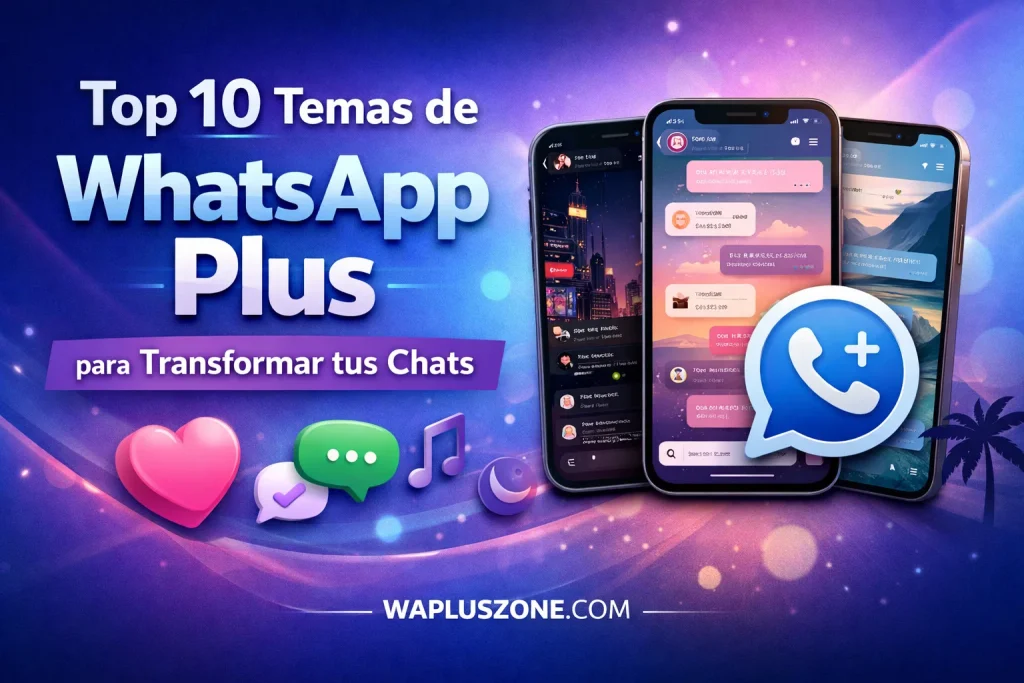 Top 10 temas de WhatsApp Plus para transformar tus chats