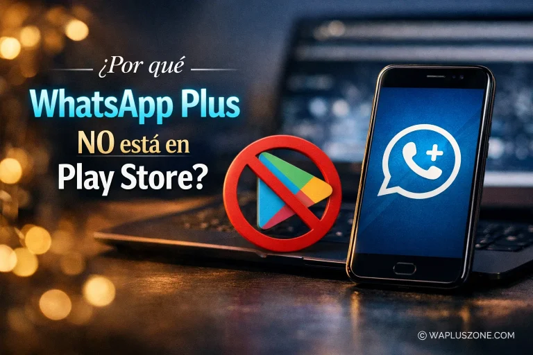 ¿Por qué WhatsApp Plus no está en Play Store